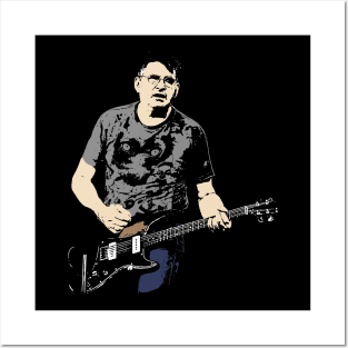 steve albini illustration Posters and Art